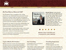 Tablet Screenshot of montefiorepress.com